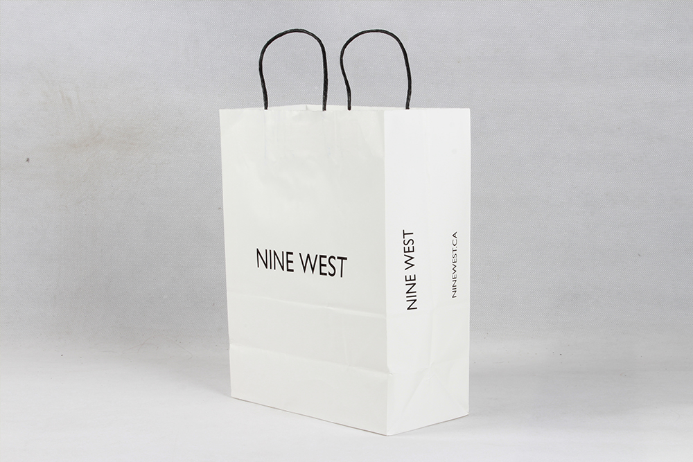 NINEWEST简约服装纸袋定制