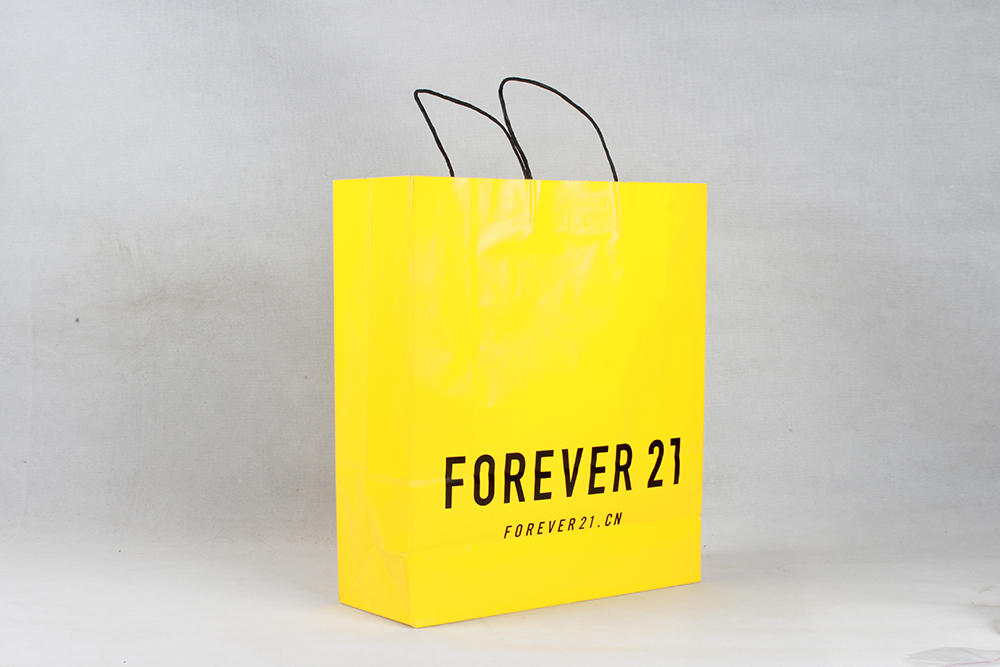 精美服装牛皮纸袋 FOREVER 21