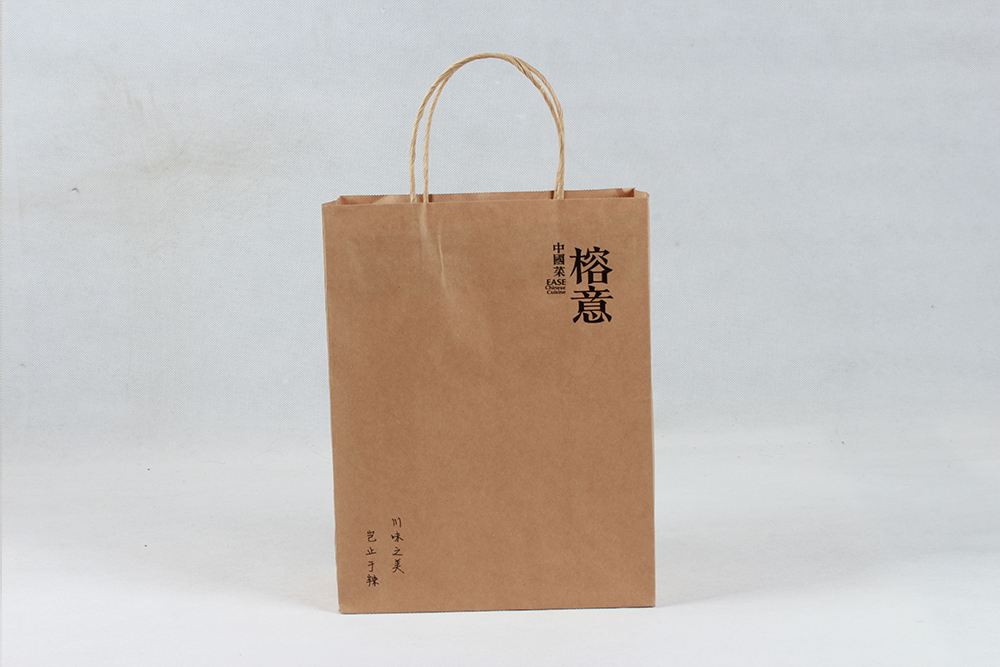 高档中国菜牛皮纸袋